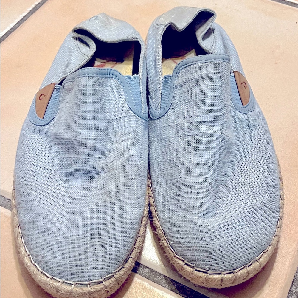 OluKai Kaula Pa’a Kapa Light Blue Slip-on Women’s Shoes